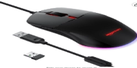 product of AmazonBasics Dual Connectivity Rechargeable Gaming Mouse