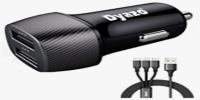 Buy Dyazo 4.8 Amp (2.4 & 2.4 Amp) Dual Port Fast USB Car Charger