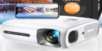 Buy YABER Pro V7 12000L 5G WiFi Bluetooth Projector, Native 1080P Projector
