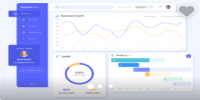 product of Create a dashboard or web app UI UX design