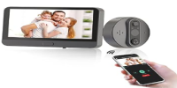 Buy ROCKTECH Wireless WiFi Smart Video Doorbell with Display Screen