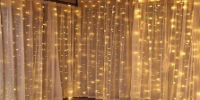 product of CITRA 240 Led 9.8 Feet Curtain Lights Icicle Lights