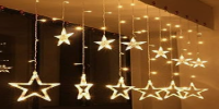 Buy Desidiya 12 Stars 138 Led Curtain String