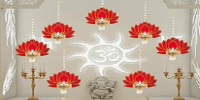 Buy Jaipur Ace Lotus Hangings for Decoration