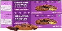 Buy Gladful Chocolate Protein Butter Whole - wheat Cookies (80 g)