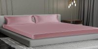 Buy Cloth Fusion Satin Elastic Fitted Bedsheets