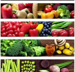 Healthy eating patterns and diets