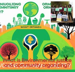 What is Environmental justice and community organizing?
