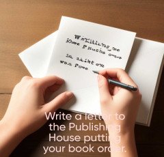 Write a letter to the Publishing House putting your book order
