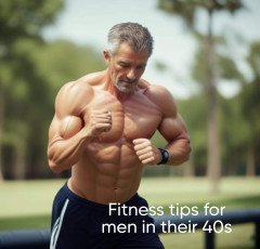 Fitness tips for men in their 40s