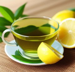 What are the benefits of green tea with lemon ?