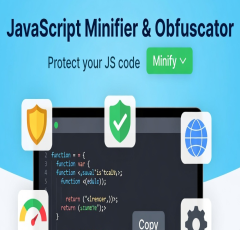 Free JavaScript Minifier & Obfuscator Online – Minify, Protect & Speed Up Your JS Code
