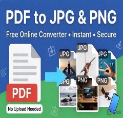 Free Online PDF to JPG & PNG Converter – Convert PDF Pages to Images Instantly